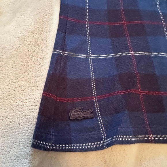 Lacoste. Tartan check cotton jacquard polo. - Picture 7 of 7
